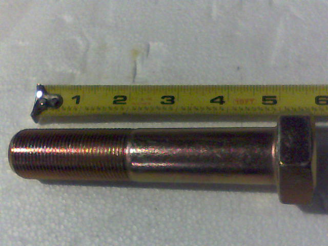 Bad Boy 1-14 x 5 Bolt GR 8 ZC Yellow (018-0005-00)