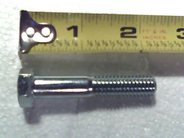 Bad Boy 3/8-16x2 GR 5 Hex Bolt Zinc (018-3000-00)