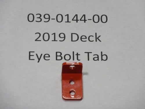 Bad Boy 2019 Deck Eye Bolt Tab - Plated (039-0144-00)