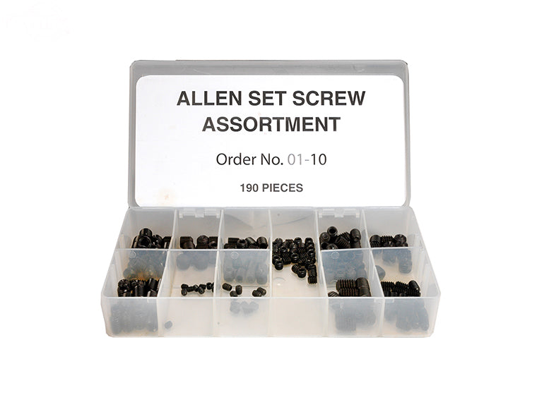 # 10 ALLEN SET SCREW ASSORTMENT