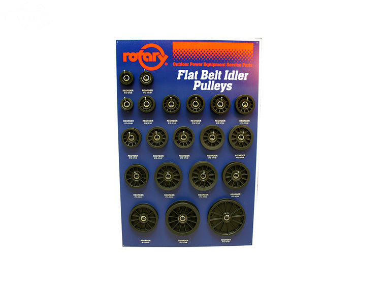 # 10125 COMPOSITE FLAT IDLER PULLEY ASSORTMENT