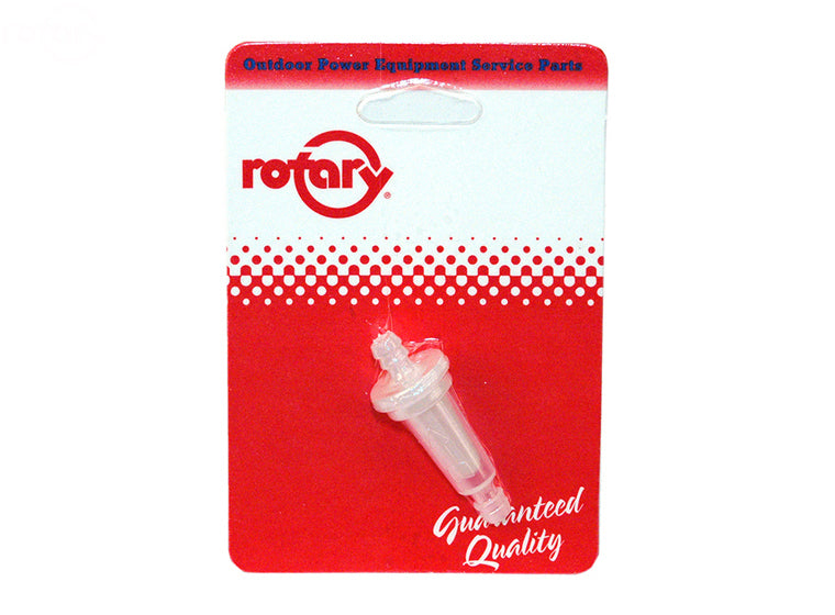 # 11357 FUEL FILTER 1/4" TAPERED CARDED