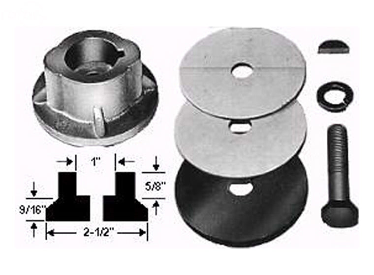 # 1155 BLADE ADAPTOR ASSEMBLY 1"