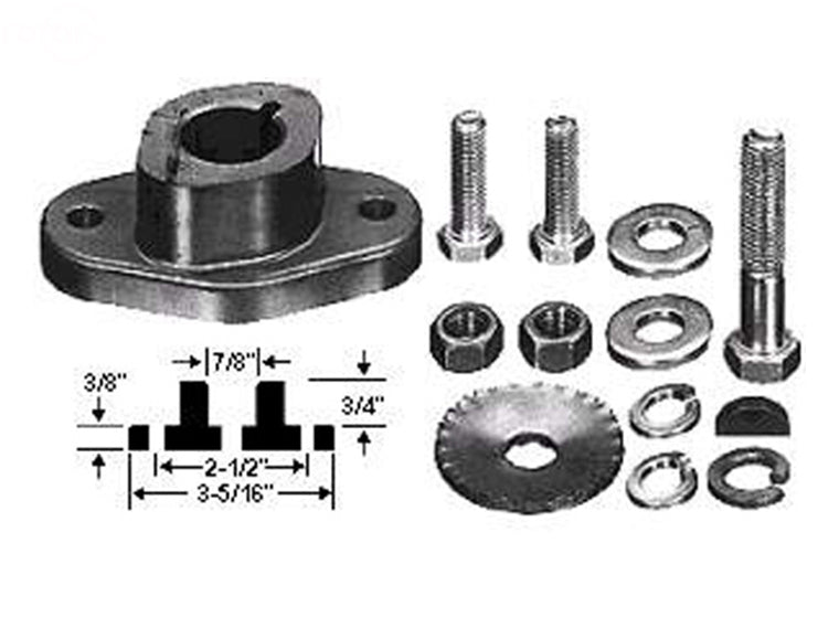# 1162 BLADE ADAPTOR ASSEMBLY 7/8" MTD