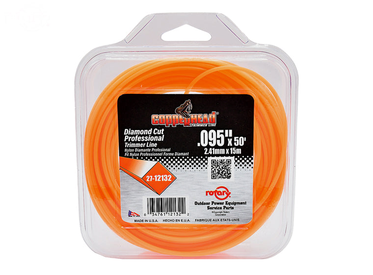 # 12132 TRIMMER LINE DIA .095 40' LOOP DIAMOND