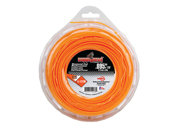 # 12136 TRIMMER LINE .095 1/2 LB.DONUT DIAMOND