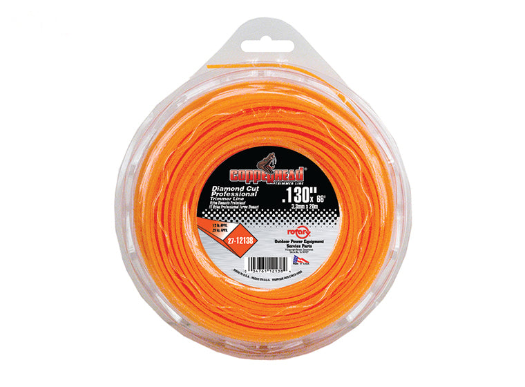 # 12138 TRIMMER LINE .130 1/2 LB.DONUT DIAMOND