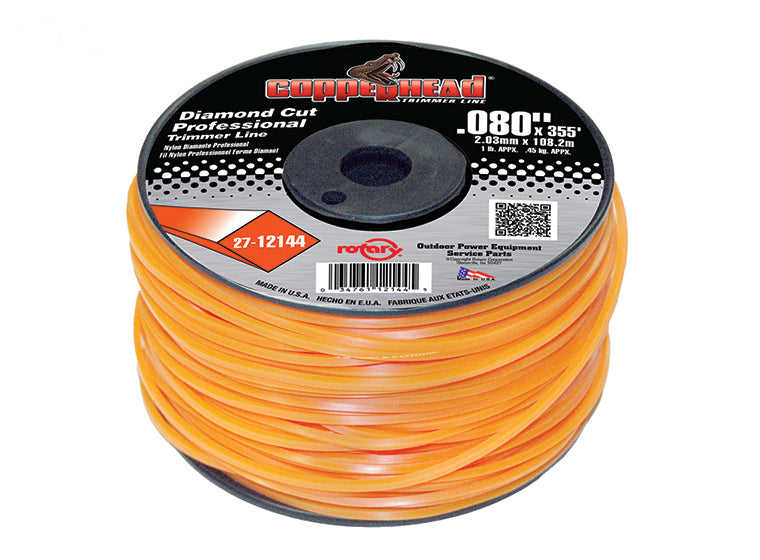 # 12144 TRIMMER LINE .080 1 LB.SPOOL DIAMOND