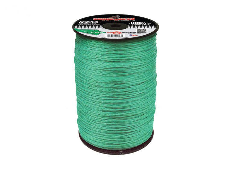# 12213 TRIMMER LINE .095 1140' LGE SPOOL QUAD-TEX TWIST GREEN
