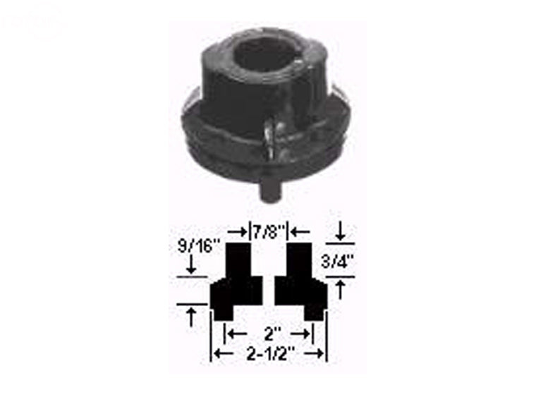 # 1224 BLADE ADAPTOR 7/8"