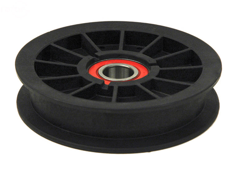 # 12302 FLAT IDLER PULLEY 11/16" X 4"