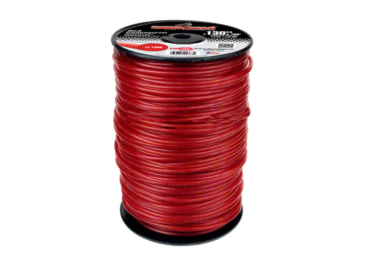 # 1368 TRIMMER LINE .130 5LB SPOOL RED COMMERCIAL