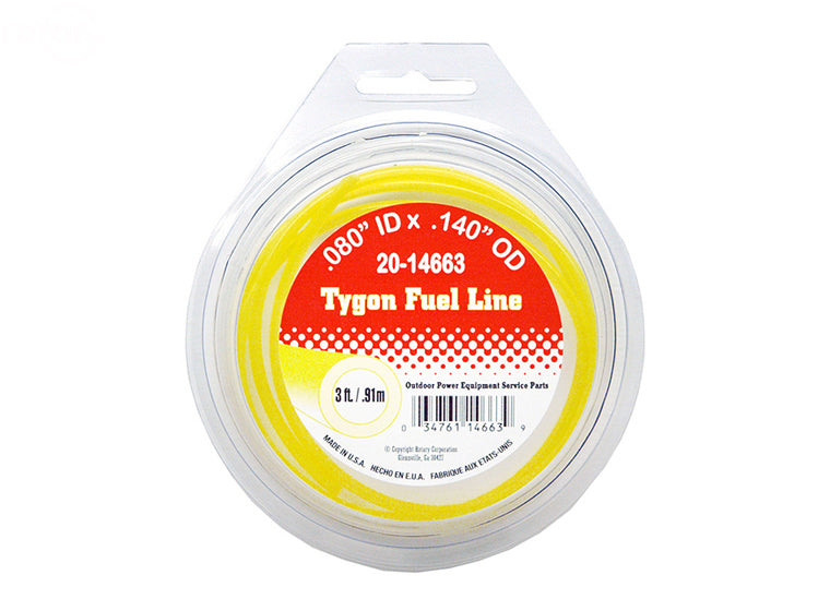 # 14663 3' PACKAGE FUEL LINE .080 ID X .140 OD