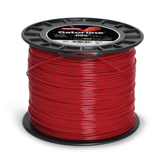 Oregon Gatorline Red Round Trimmer Line, .095 in. by 1445 FT