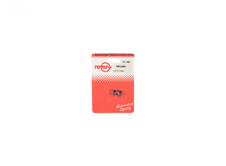 # 15904 HOSE CLAMPS 1/4"LINE (CARDED)