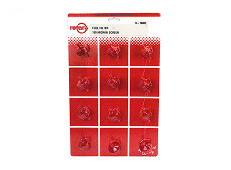 # 16000 FILTER FUEL 1/4" IN-LINE ROUND CARDED