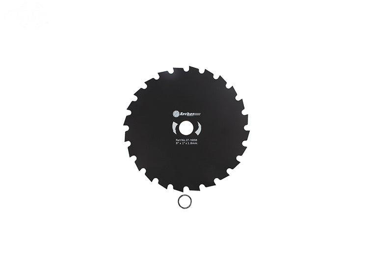 # 16058 BRUSH BLADE 9" X 1" 24T