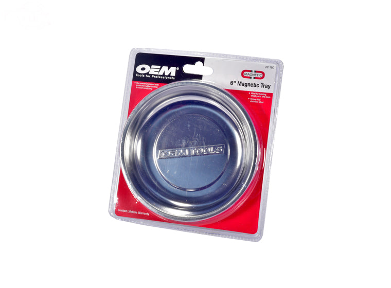 # 16113 MAGNETIC PARTS TRAY 6" ROUND