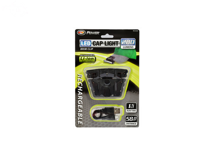 # 16674 LED CAP LIGHT WITH BRIM CLIP