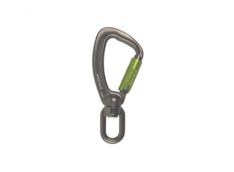 # 16790 ALUMINUM SWIVEL CARABINER