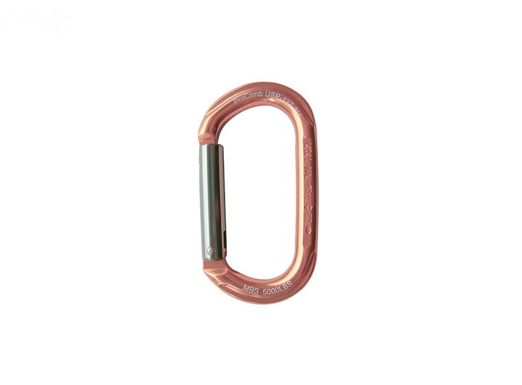 # 16793 OVAL ALUMINUM CARABINER