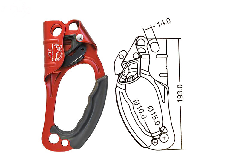 # 16805 SINGLE LIFT ASCENDER-RIGHT