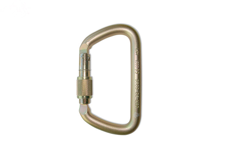 # 16837 LARGE D STEEL CARABINER