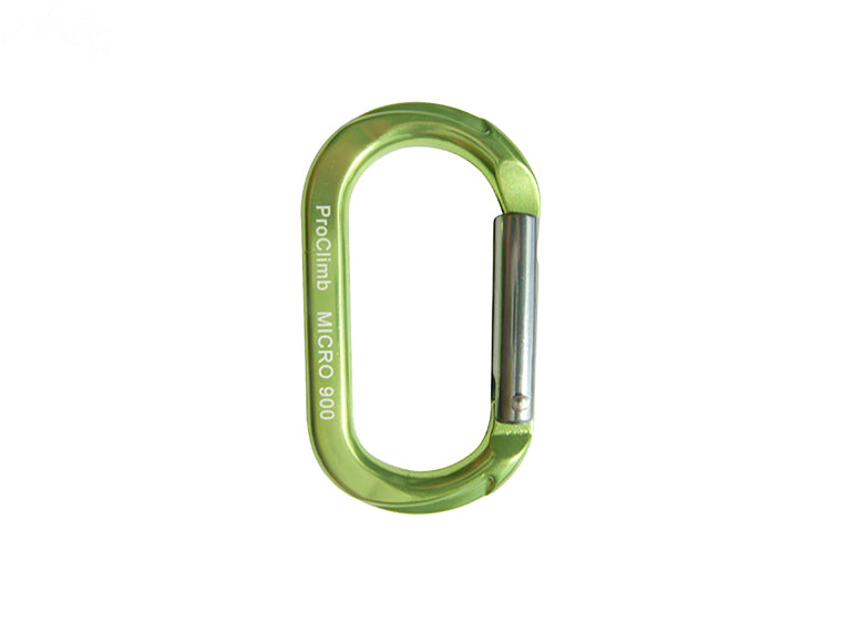 # 16842 MICRO 900 CARABINER - LIME GREEN