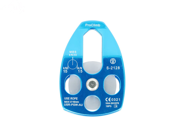 # 16847 EXTRA ROLL SINGLE SHEAVE ROPE PULLEY