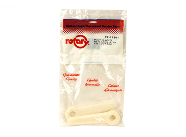 # 17141 POLY BLADES (3) FOR STIHL (BAGGED)