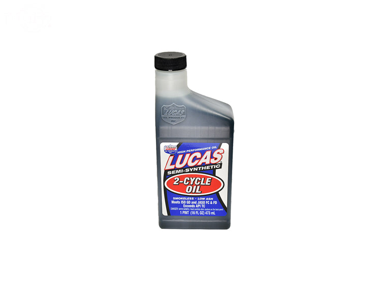17207 LUCAS SEMI-SYN 2-CYCLE OIL 16 OZ. (MIN 12) – Belcher's Power
