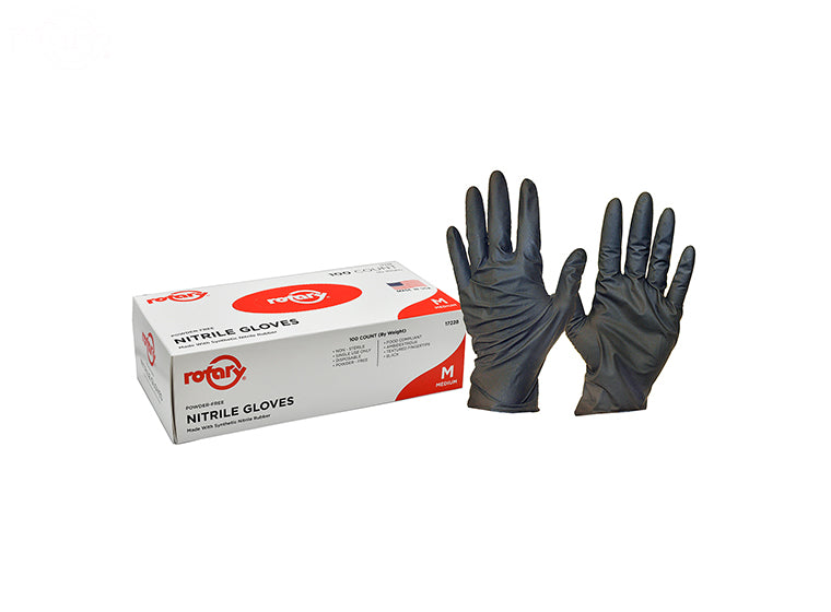 # 17228 DISPOSABLE NITRILE GLOVES MEDIUM 4 MIL