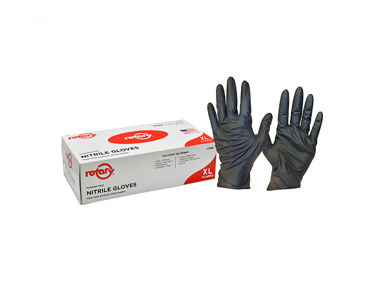 # 17230 DISPOSABLE NITRILE GLOVES XL 4 MIL