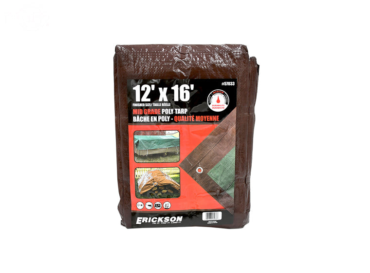 # 17409 REVERSIBLE MID-GRADE POLY TARP 12' X 16'