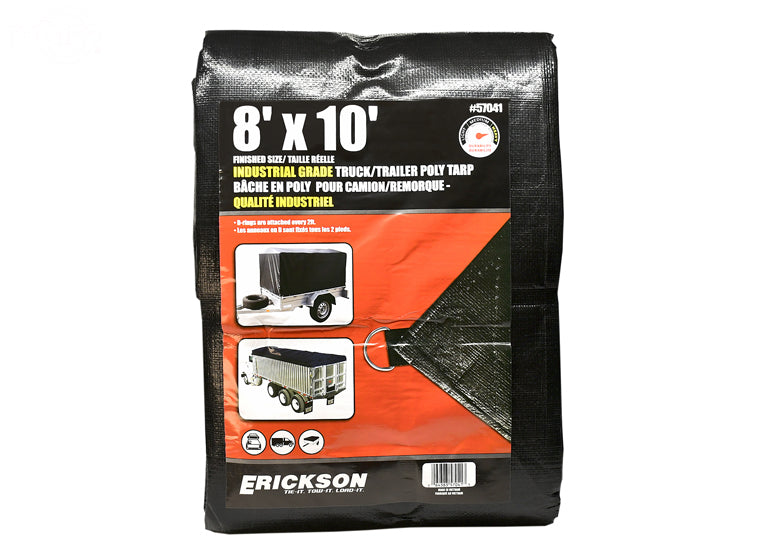 # 17412 INDUSTRIAL GRADE TARP 8' X 10' BLACK