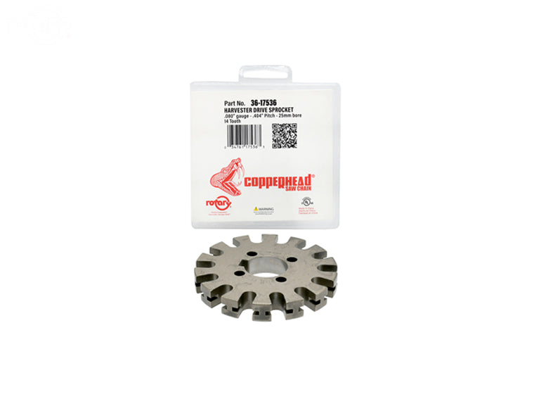 # 17536 DRIVE SPROCKET 14T .404" FOR HARVESTER CHAIN