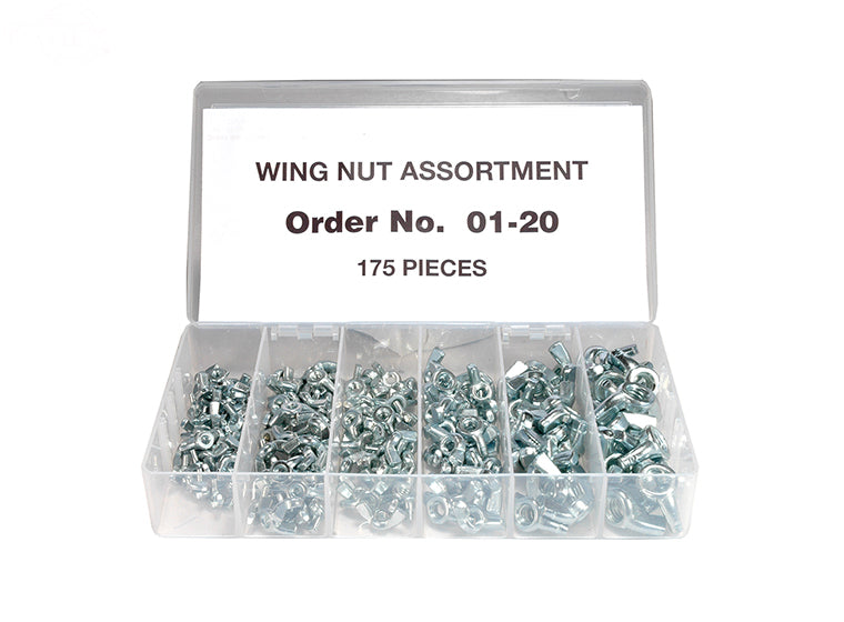 # 20 NUT WING ASSORTMENT