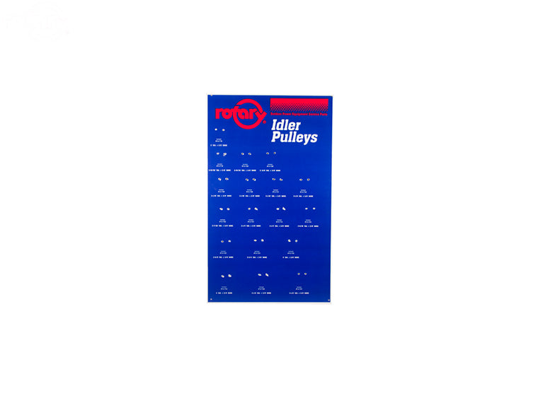 # 2695 IDLER PULLEY ASSORTMENT BOARD ONLY
