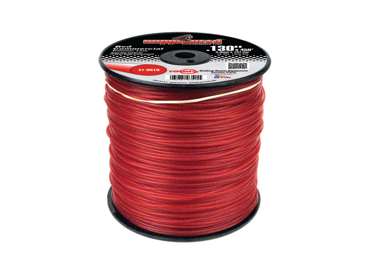 # 3515 TRIMMER LINE .130 3LB SPOOL RED COMMERCIAL