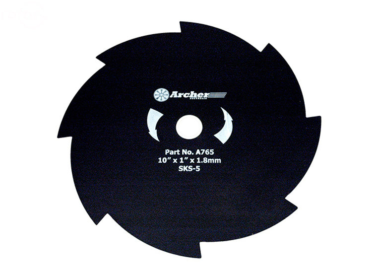 # 4279 BRUSH BLADE 10"X1" 8T