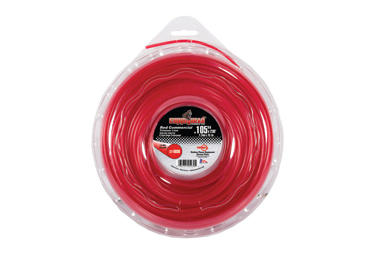 # 5930 TRIMMER LINE .105 X 1 LB. DONUT RED COMMERCIAL