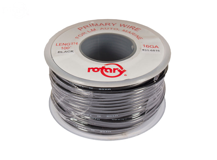 # 6816 PRIMARY WIRE BLACK 16 AWG 100'