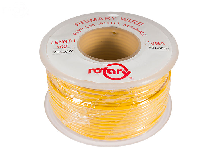 # 6819 PRIMARY WIRE YELLOW 16AWG 100'