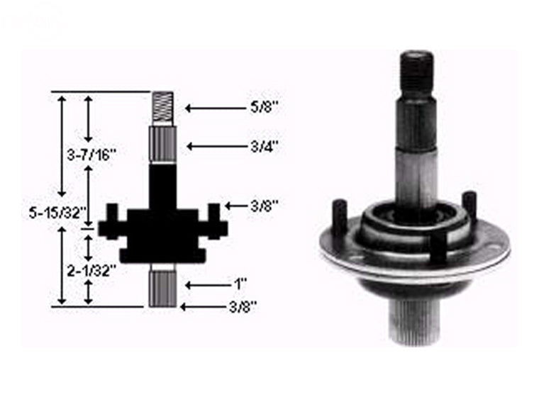 # 7156 SPINDLE ASSEMBLY MTD