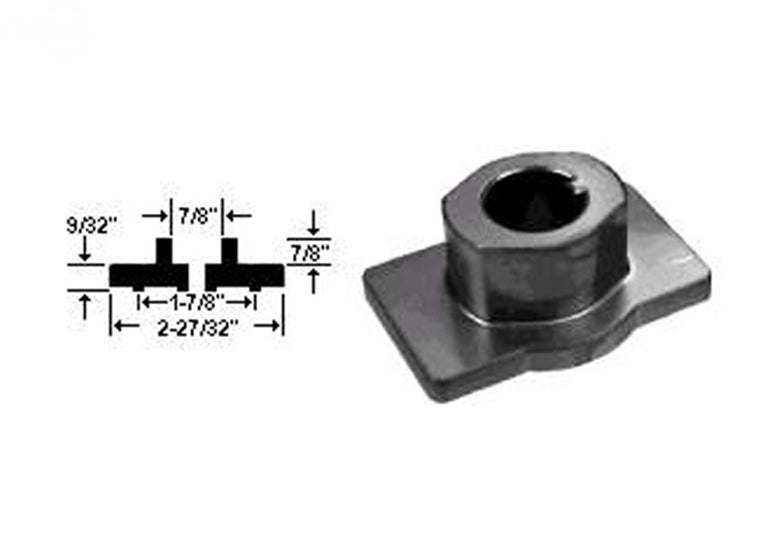 # 8753 BLADE ADAPTER 7/8" AYP