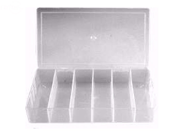 # 8989 PLASTIC ASSORTMENT BOX SMALL 8" X 4 1/2"