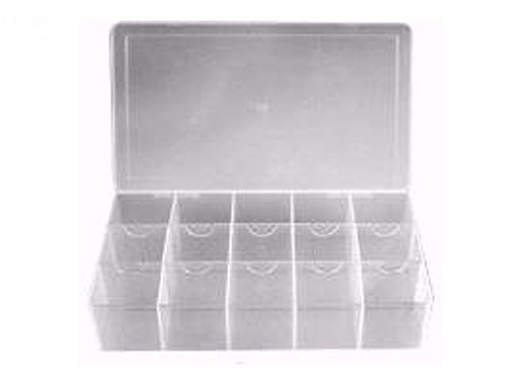 # 8990 PLASTIC ASSORTMENT BOX LARGE 11" X 6"