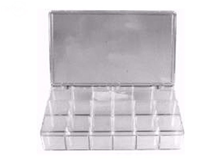 # 8991 PLASTIC ASSORTMENT BOX 11" X 6 1/2"
