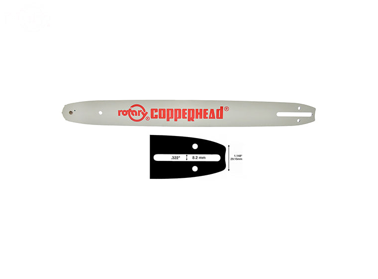 # 9112118 18" 3/8 LP .050 CONSUMER BAR
