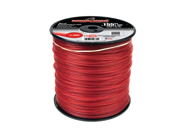 # 9332 TRIMMER LINE .155 3 LB SPOOL RED COMMERCIAL